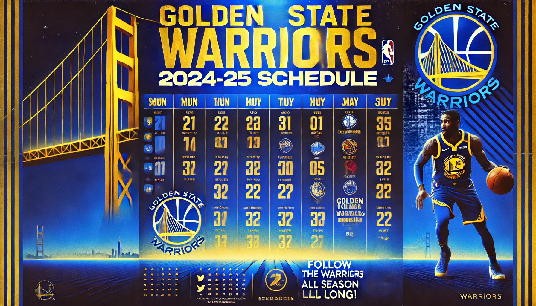 Golden State Warriors 202425 Schedule Key Dates and Highlights